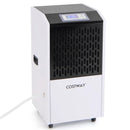 250 Pints Commercial Dehumidifier with Drain Hose Large Spaces up to 8500 Sq.Ft-White by LJGDeals