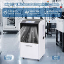 250 Pints Commercial Dehumidifier with Drain Hose Large Spaces up to 8500 Sq.Ft-White by DirectDeals