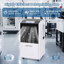 250 Pints Commercial Dehumidifier with Drain Hose Large Spaces up to 8500 Sq.Ft-White by LJGDeals