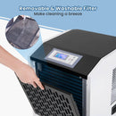 250 Pints Commercial Dehumidifier with Drain Hose Large Spaces up to 8500 Sq.Ft-White by DirectDeals