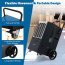 140 Pints Commercial Dehumidifier Crawl Space Dehumidifier with Pump and Drain Hose by LJGDeals