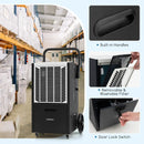140 Pints Commercial Dehumidifier Crawl Space Dehumidifier with Pump and Drain Hose by LJGDeals