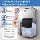Freestanding Commercial Ice Maker 450 lbs/24H by LJGDeals