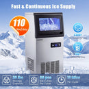 Stainless Steel Commercial Ice Maker 110 lbs/24H by LJGDeals