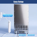 Stainless Steel Commercial Ice Maker 110 lbs/24H by LJGDeals