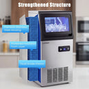 Stainless Steel Commercial Ice Maker 110 lbs/24H by LJGDeals