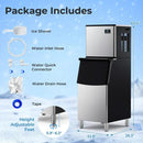 418 LBS Ice Maker with 200 LBS Bin by LJGDeals