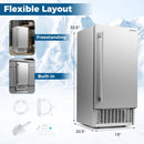Commercial Under Counter Ice Maker 90 lbs/Day by LJGDeals