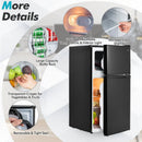 3.2 Cu. Ft Compact Mini Fridge with 5 Temperature Settings by DirectDeals