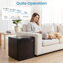 Compact Mini Fridge with 7-Level Thermostat - 1.7 Cu Ft by DirectDeals