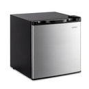 Compact Mini Fridge with 7-Level Thermostat - 1.7 Cu Ft by DirectDeals