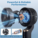 Compact Oscillating Standing Fan with 70° Oscillation and 90° Tilt for Home Office by LJGDeals
