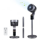 Compact Oscillating Standing Fan with 70° Oscillation and 90° Tilt for Home Office by DirectDeals