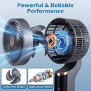 Compact Oscillating Standing Fan with 70° Oscillation and 90° Tilt for Home Office by LJGDeals