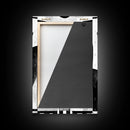 Art Deco Black And White Art Print, Art Deco Architecture, Framed Canvas Print, Ready To Hang Framed Wall Art, Living Room Wall Hanging