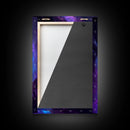 Oil paint print of outer space, framed canvas print, pastel space art