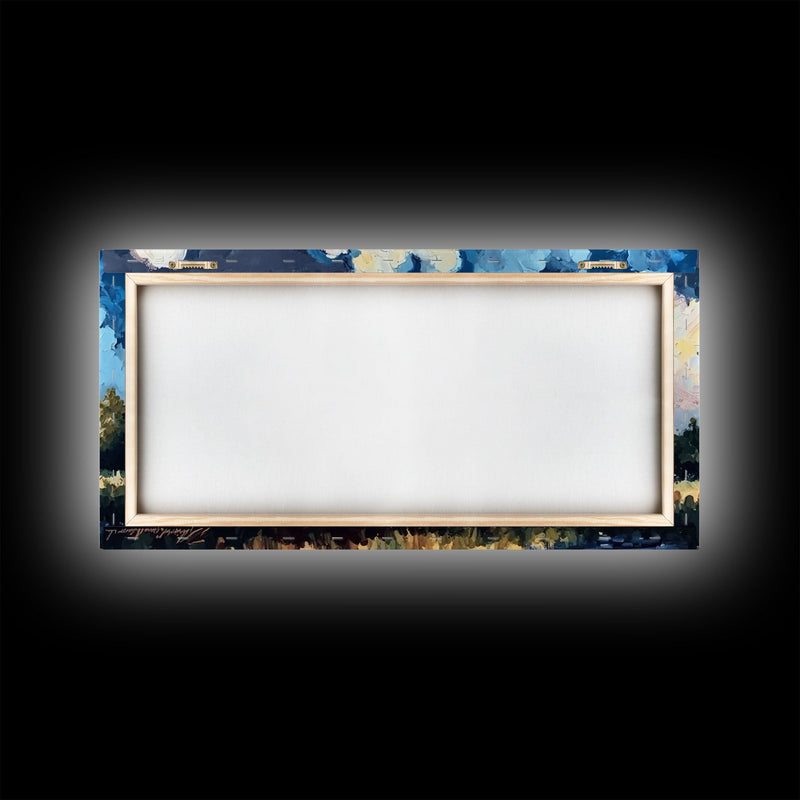 Aeroplane Art, Antique Airplane Painting Canvas Print, Framed Canvas Art, Above Sofa Art, Gift for RC Plane Pilot, Airplane Art