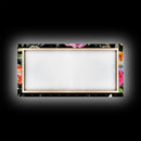 Abstract Flower Wall Decor, Floral Wall Art, Nature Wall Decor, Panoramic Wall Decor, Canvas Print, Wall Art, Framed Canvas Art