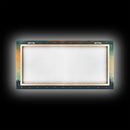Palm Trees Wall Decor, Tropical Wall Art, Sunset Abstract Art, Panoramic Wall Decor, Canvas Print, Wall Art, Framed Canvas Art