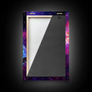 Cosmic Keyboard, Galaxy Music Art Framed Canvas Print, Electric Keyboard, Instrument Art, Studio Wall Decor