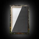 Happy Ghost In The Rain,  Vintage Halloween Canvas, Framed Canvas Print, Cute Wall Art, Who's Haunting Who?