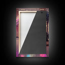 Photo Of A 1980s Mall, Framed Canvas Print, Liminal Spaces, Vaporwave Aesthetic Wall Art, Game Room Decor