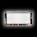 Leaving Italy In the Rear View, Nautical Decor, Framed Canvas Print, Speed Boat Photography Print, Vaporwave Aesthetic