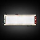 Feathers - Framed Art Deco Canvas Print - Wood Framed Art - Extra Wide Panoramic Art - Oversized Art For Large Space