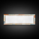 Modern Abstract Framed Canvas | Minimalist Mid Century Modern Wall Art | Large Horizontal Ultra Wide Framed Canvas | MCM Decor