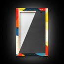 Large Colorful Abstract Art Painting Canvas Print, Abstract Extra Large Wall Art, Vertical Print