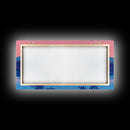 Abstract Vaporwave Sunset Over A Beach Landscape, Framed Canvas Print, Modern Art, Unique Wall Decor, Framed Canvas Art