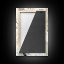 Double Exposure Wall Art - Tree or Cracks - Optical Illusion Wall Art Framed Canvas Print - Wabi Sabi Minimalist Home Decor Art