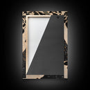 19th Century Folk Art Painting Print of a Harpy, Harpy Painting Print, Vertical Wall Art, Russian Folk Art