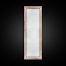 Hairbrushes And Combs Framed Canvas Print Light Pink Wall Art Minimalist Art Long Narrow Wall Art Tall Skinny Art Gift Idea