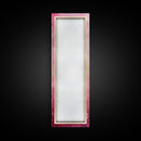 Light Pink Abstract Starry Night Framed Canvas Print Whimsical Bedroom Art Moody Wall Art Vertical Living Room Decor Gift Idea