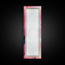 Pink Marble Abstract Framed Canvas Print Modern Light Pink Wall Art Moody Therapy Dorm Decor or Yoga Art