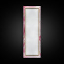 Pastel Pink Beauty Tools Canvas Print Feminine Wall Art Light Pink Bathroom Decor Makeup Lover Rustic Vertical Artwork Girly