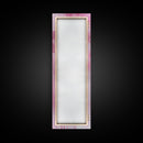 Glossy Pink Lipstick Trio Framed Canvas Print in Minimalist Vertical Wall Art for Fashion and Makeup Room Décor