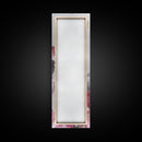 Rose Quartz Gem Canvas Print Gemstone Watercolor Art Unique Bedroom Decor Crystal Lover Light Pink Wall Art Gift Idea