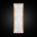 Light Pink Lipsticks Framed Canvas Print, Modern Whimsical Art, Abstract Vertical Art for Makeup Room or Girly Dorm Wall Decor
