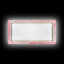 Wedding Veil Pink Abstract Art Canvas Print, Light Pink Wabi Sabi Art Wall Decor, Romantic Bedroom Art Unique Gift Idea
