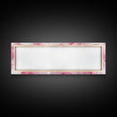 Pink Ribbon Abstract Art Canvas Print Light Pink Wall Art Minimalist Artwork Bedroom Art Above Sofa Decor Gift Idea For Her