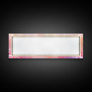 Botanical Prints Canvas Print Featuring Pink Abstract Floral Artwork, Living Room Wall Art in Pastel Hues, Light Pink Decor