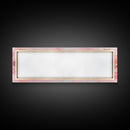 Cherry Blossom Canvas Print with Delicate Pearl Accents, Romantic Light Pink Wall Art for Bedroom or Coastal Wedding Decor