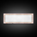 Minimalist Mirrors Framed Canvas Print Light Pink Wall Art Geometric Art Whimsical Art Modern Bedroom Decor Skinny Wall Art