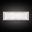 Framed Canvas Print Perfume Bottle Art Pink Abstract Art Feminine Decor Gift Idea Minimalist Living Room Wall Art Horizontal Painting