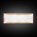 Pink Lipstick Wall Art, Canvas Print, Feminine Beauty Decor, Whimsical Art, Perfect Gift Idea, Above Desk Artwork, Makeup Room Style