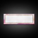 Retro Sunglasses Pink Wall Art Framed Canvas Print Light Pink Horizontal Wall Art Rustic Decor Fashion Illustration Art