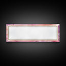 Light Pink Abstract Canvas Print Living Room Wall Art Horizontal Pink Wall Art Feminine Wabi Sabi Art Minimalist Extra Wide Art