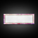 Pink Abstract Wave Canvas Print Bedroom Wall Art Horizontal Light Pink Wall Art Feminine Decor Minimalist Above Sofa Framed Art